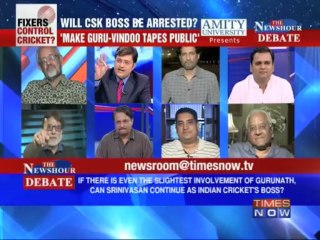 The Newshour Debate: Can N Srinivasan continue as BCCI boss? (Part 4of 4)