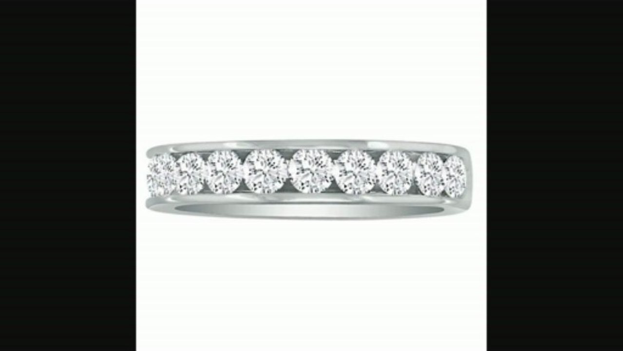 Fine 1ct Channel Set Diamond Anniversary Band In Platinum Review