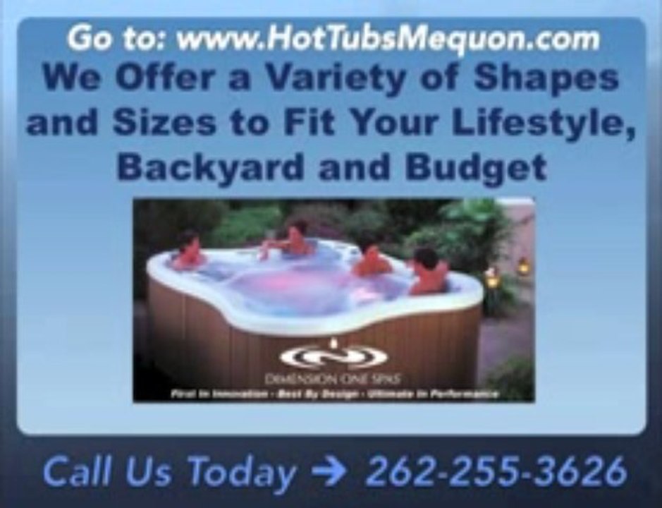 Hot Tubs Mequon, 262-255-3626 Portable Spas For Sale