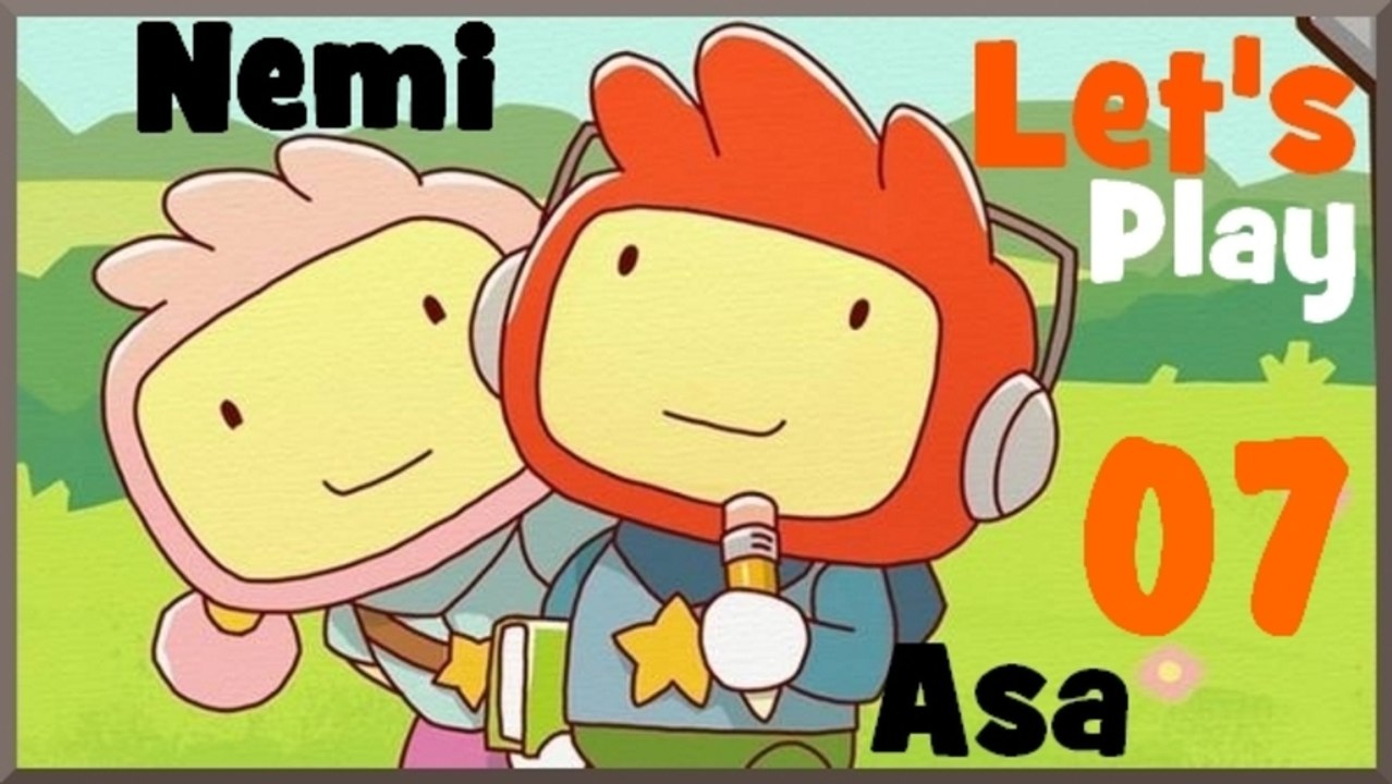 Let's Play Scribblenauts Unlimited - Duo [Asa/Nemi] E07 (PC)