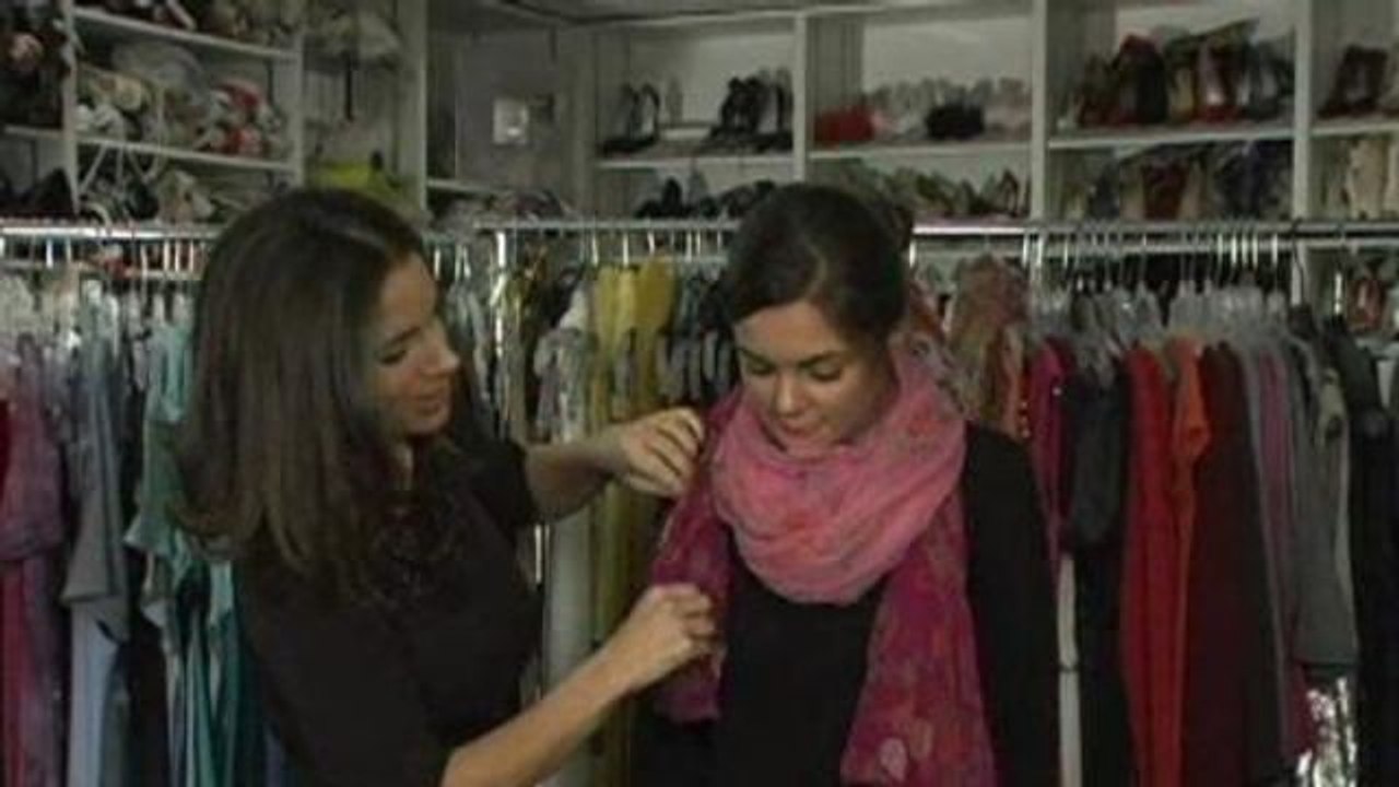 Fashion Advice - 4 Fresh, New Ways to Tie a Scarf