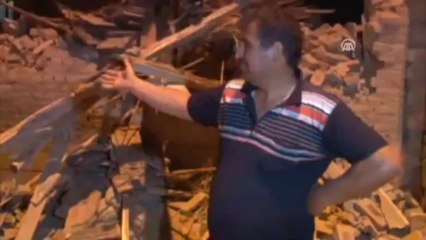 Dizideki patlama sahnesi gerçek oldu