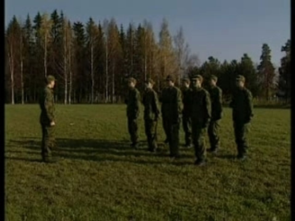 Kimi Räikkönen dans l'armée