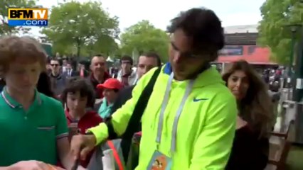 Roland-Garros: Nadal, l'idole des jeunes - 27/05