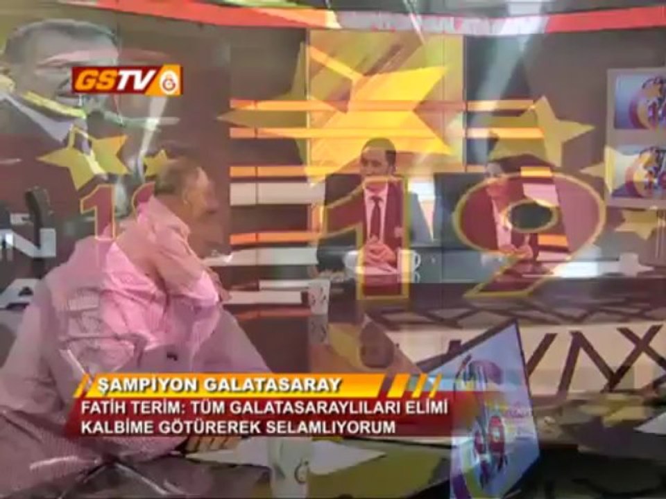 GSTV  İmparator Fatih Terim GSTV'de Şampiyonluğu Değerlendirdi