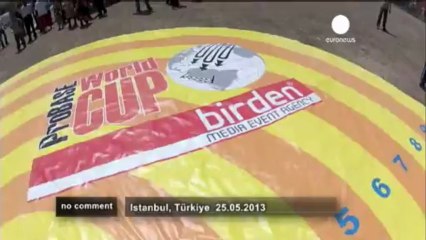 Base jumps from Istanbul Sapphire Building - no comment