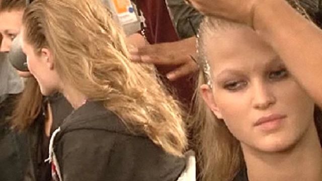 Glamour Fashion Week - Narciso Rodriguez Backstage Beauty Report, NYC Fashion Week Fall 2009