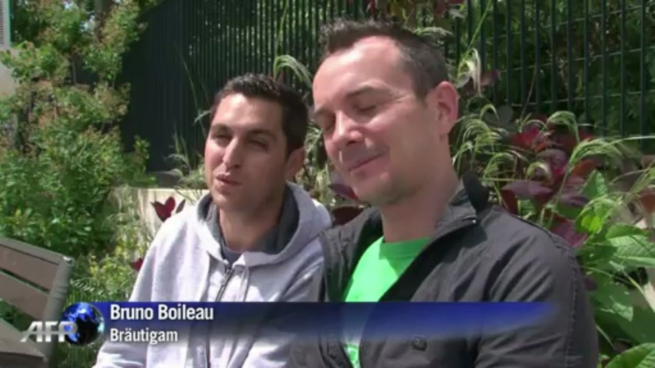 Trotz Protesten: Frankreich kurz vor erster Homo-Eheschließung