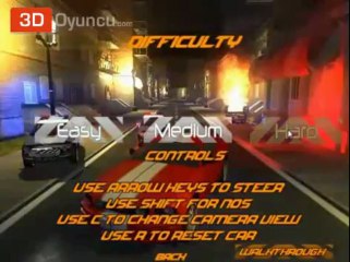 3D Need For Speed Most Wanted - 3D Oyuncu