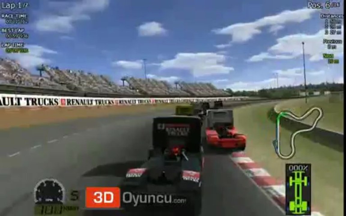 3D Tır Yarışı 2 - 3D Oyunlar