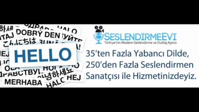 Rusça Seslendirme seslendirmeevi.com Reklam, Santral, Radyo, Tv Seslendirme ve Dublaj