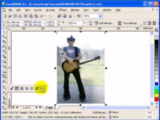 Advanced drop Shadow in CorelDraw