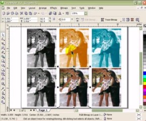 Changing colour modes