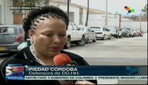 Piedad Córdoba satisfecha por primer acuerdo de negociaciones de paz