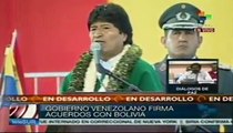 Bolivia es hija predilecta de Bolívar y del pueblo venezolano: Morales