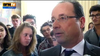 Mariage homo: Hollande condamne certains slogans de la manifestation du 26 mai - 27/05