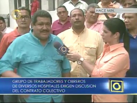 Sindicatos de la salud exigen celeridad en discusión del contrato colectivo