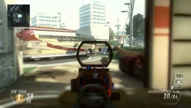 Black Ops 2 Team Garage Gameplay - Augmented Reality - Google Glass