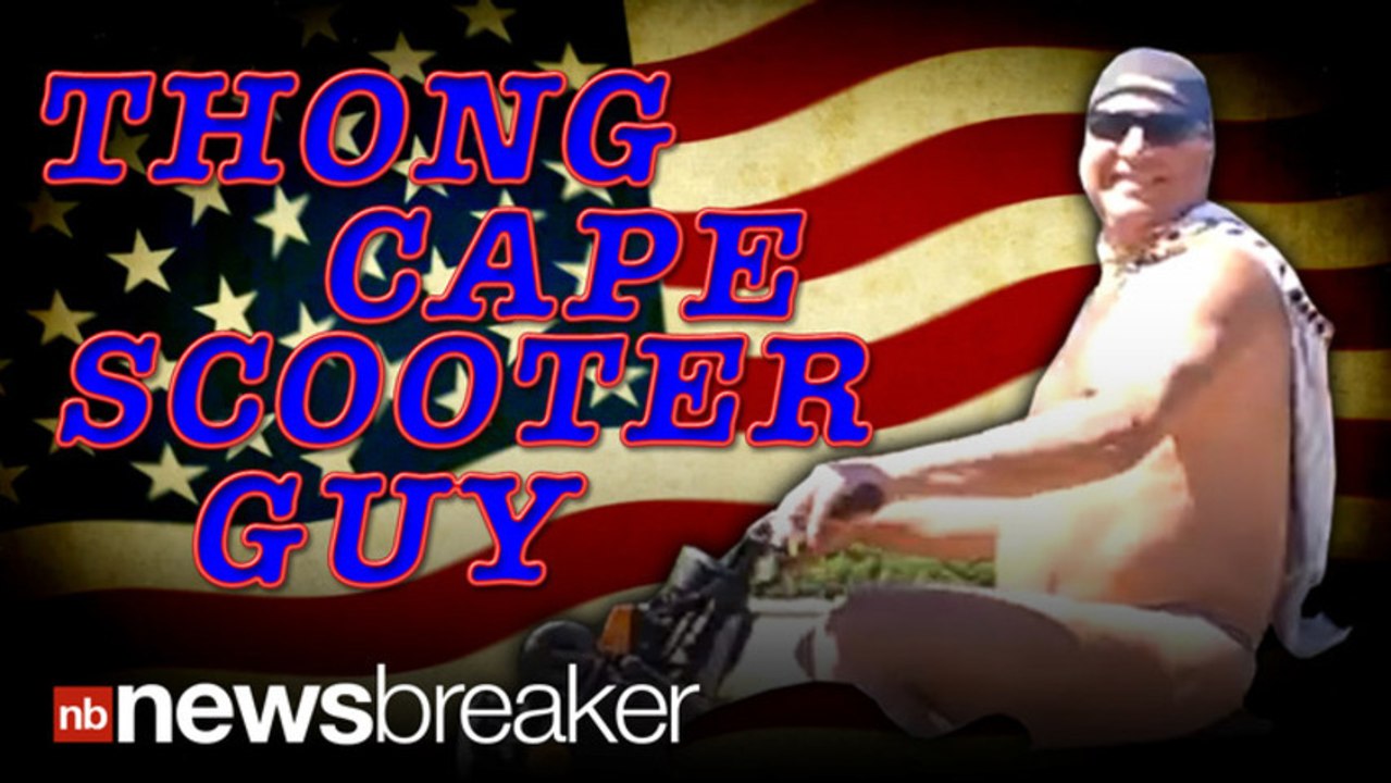 Thong Cape Scooter Man Ruled Free to Ride