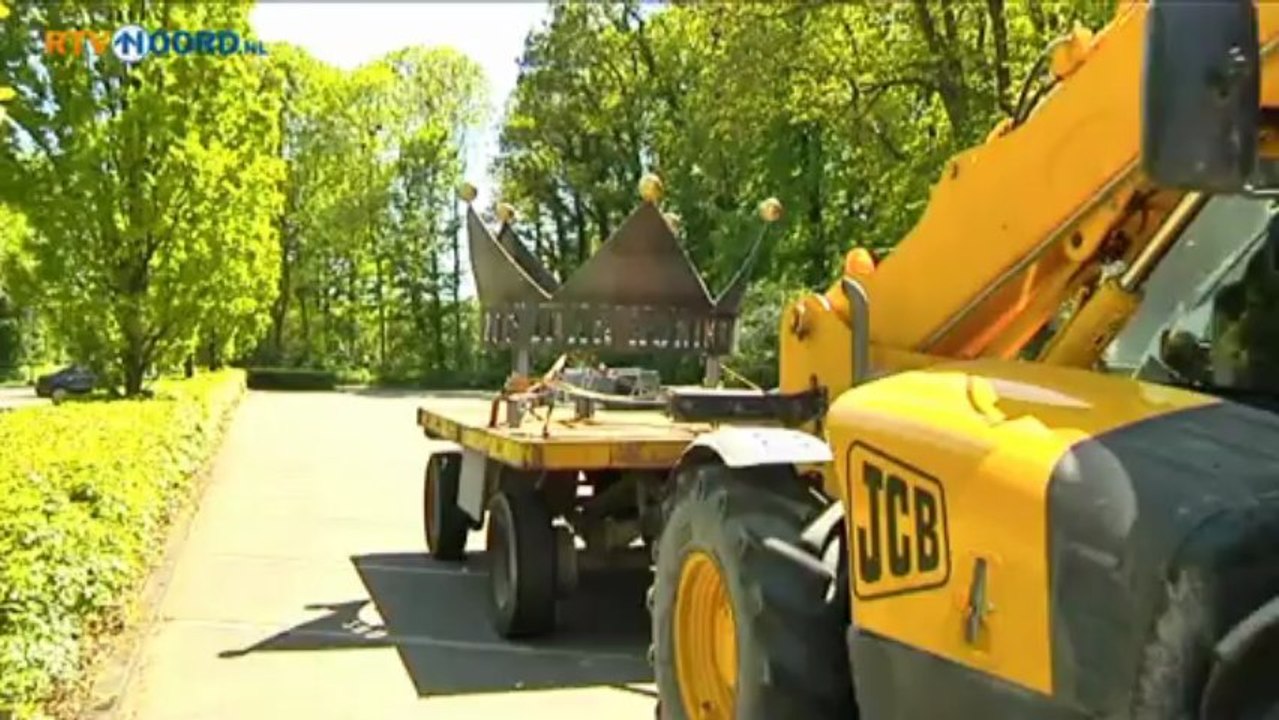Groningen en Leek klaar voor koninklijk bezoek - RTV Noord