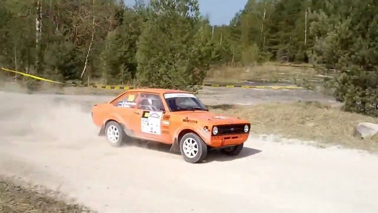 FORD ESCORT MK2 Group - E10 - Tallinna Rally - SS4, SS6 - H.Rodendau-A.Rahu