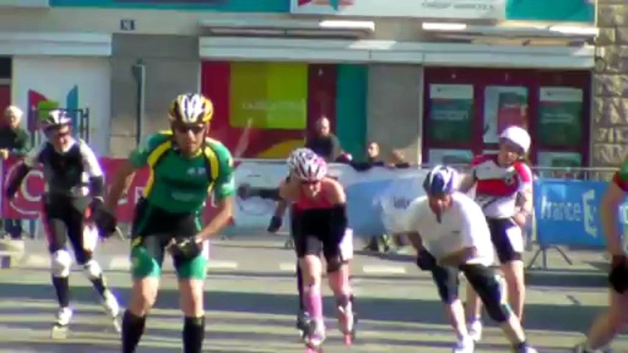 video semi marathon roller rennes 2013