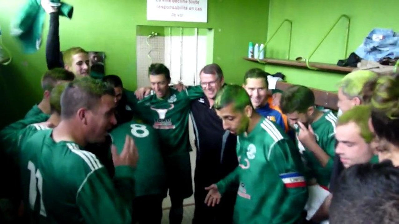 FCGRS Montée en PH La douche pour le Président