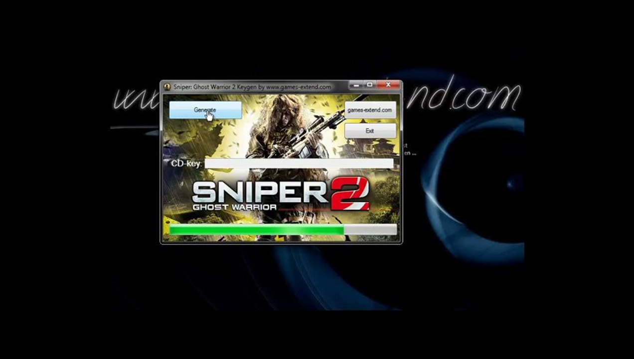 Sniper: Ghost Warrior 2 (PC) (Crack + Keygen) - download