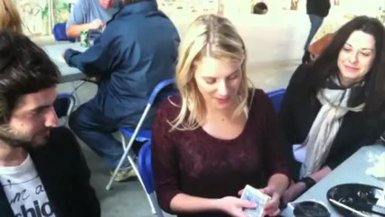 NOW YOU SEE ME - Diamond Heist Challenge - 'Melanie Laurent Card Trick' [VO|HD1080p]