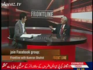 Masood Sharif Khan Khattak in Front Line - 1 (11 April 2010 Express News)