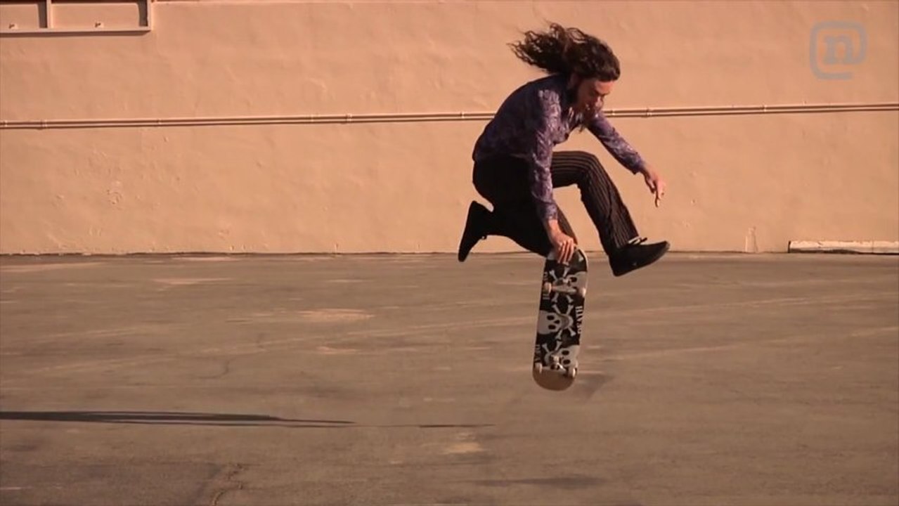LEARNING : Varial Heelflip Trick Tip with Richie Jackson - Skateboarding Education Lesson School