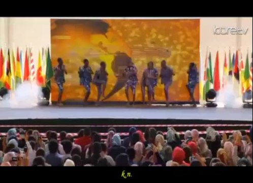 14 Mali Halk oyunları İZMİR-2 açılış 11. Türkçe Olimpiyatı