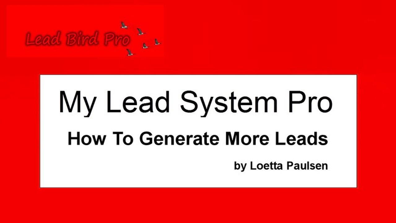 My Lead System Pro | MLSP Ultimate Revealed