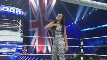 WWE Smackdown 4-26-13 Aksana vs. Layla