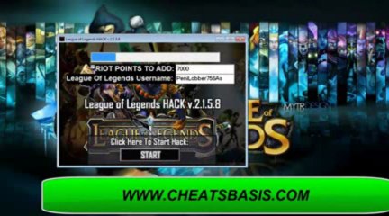 League Of legends Æ Hack Cheat FREE DOWNLOAD