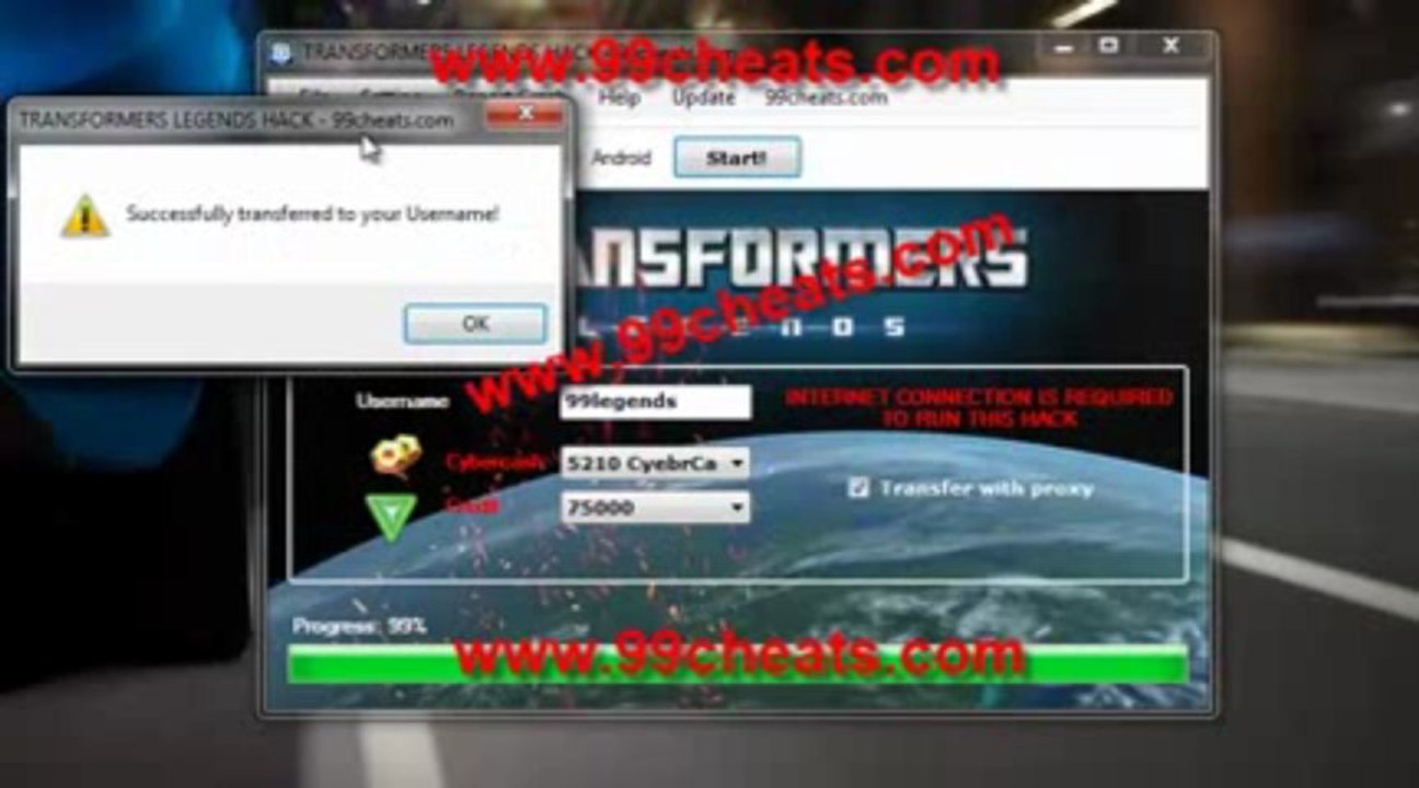 Transformers Legends ® Hack Cheat FREE DOWNLOAD