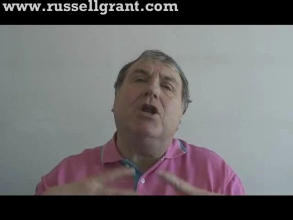 Russell Grant Video Horoscope Pisces May Tuesday 28th 2013 www.russellgrant.com