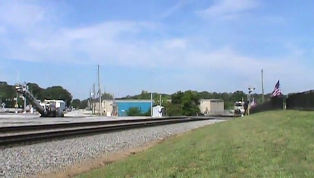 Norfolk Southern grain train southeast through Austell Ga.