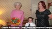 Helen Mirren Meets With Boy as Queen Elizabeth II