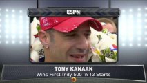 Tony Kanaan Talks About Winning Indy 500