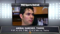 Anibal Sanchez Discusses Near No-Hitter
