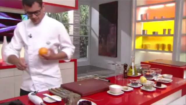 Cuines - Amanida de remolatxa i pernil d'ànec