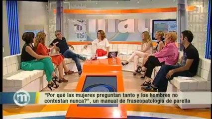 TV3 - Els matins - "Por qué las mujeres preguntan tanto y los hombres no contestan nunca?", un man