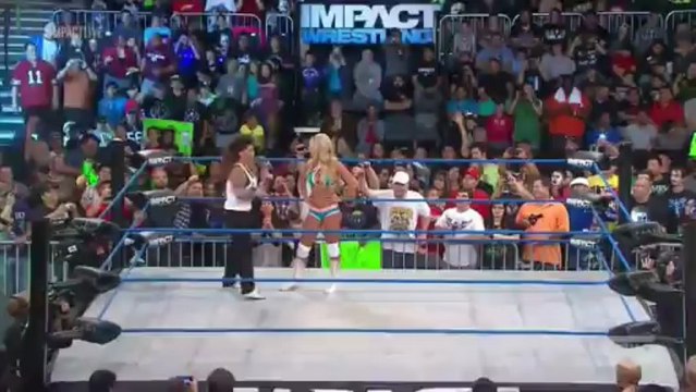 Impact Wrestling 4-11-13 Gail Kim vs. Taryn Terrell