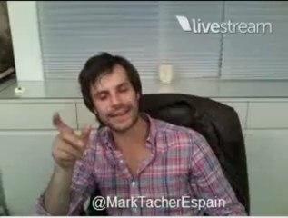 Twitcam de Mark Tacher 27 05 2013