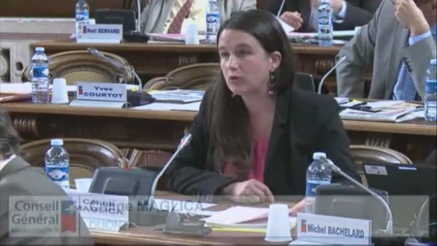 Céline MAGLICA et Colette POPARD sur les inondations en Côte-d'Or. Session du 24 mai 2013