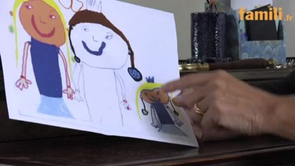 Fais-moi un dessin, je te dirai qui tu es : Coline, 4 ans