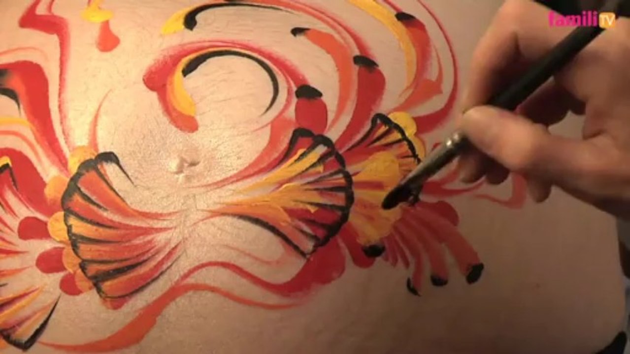 Atelier Belly painting à domicile