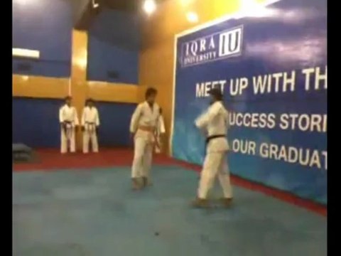 Pak Ju-Jitsu Orientation & demonstration of Martial Arts in IQRA University