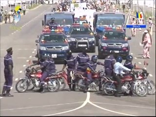 Défilé des 50ans d'indépendance du Tchad, Les motards